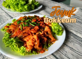 Cách làm món thịt heo xào cay Hàn Quốc (제육 볶음 - Jeyuk Bokkeum) bắt mắt, ngon miệng