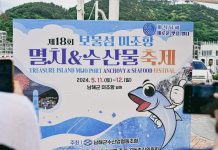 보물섬 미조항 멸치&수산물축제 - “Lễ hội Cá cơm và Hải sản cảng Mijo" đảo Namhae (Treasure island Mijo port anchovy & Seafood festival)