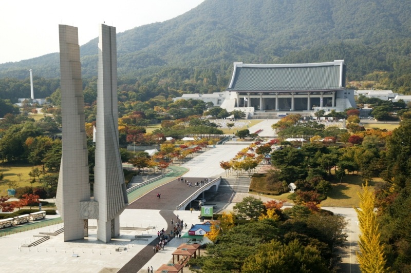 Hội trường Độc lập Hàn Quốc ở thành phố Choenan, tỉnh Chungcheongnam-do. (Ảnh: Hội trường Độc lập Hàn Quốc)