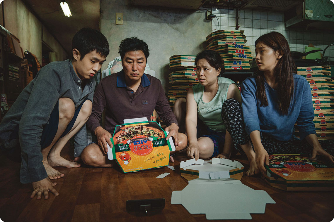 A scene from the movie ‘Parasite’ ⓒ CJ ENM.