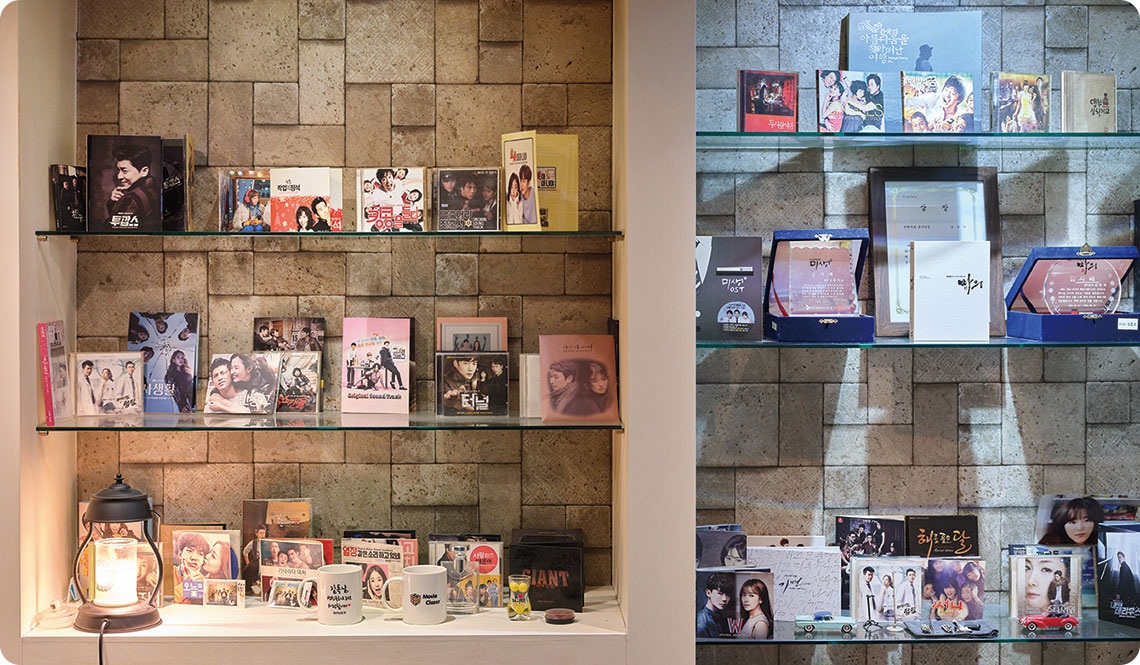 Các album nhạc phim và nhạc phim truyền hình có sự tham gia sáng tác của đạo diễn âm nhạc Kim Junseok