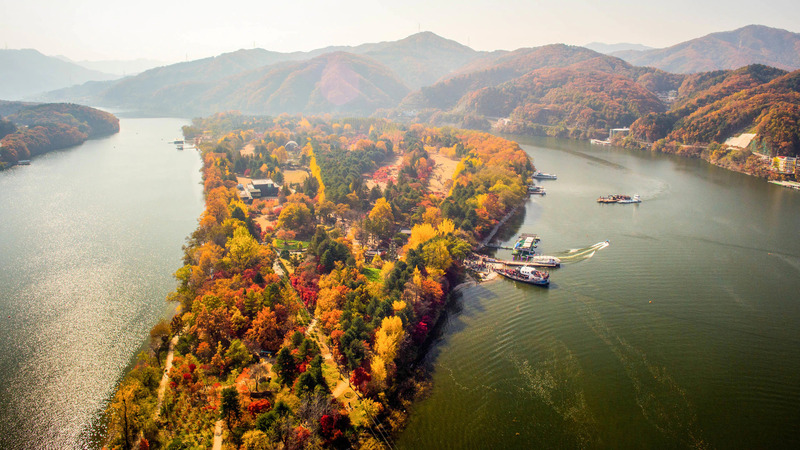 Chuncheon – Ho nuoc rung xanh va cho ruou lon nhat Han Quoc