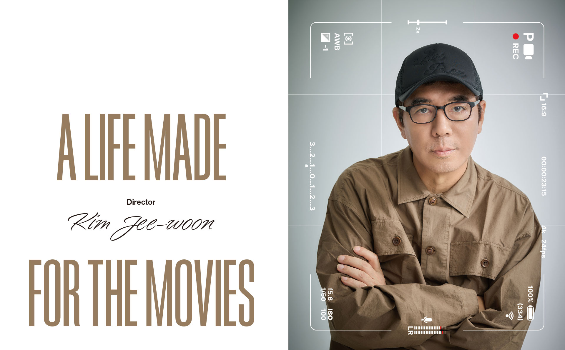 Đạo diễn Kim Jee-woon: Một đời sinh ra để làm phim