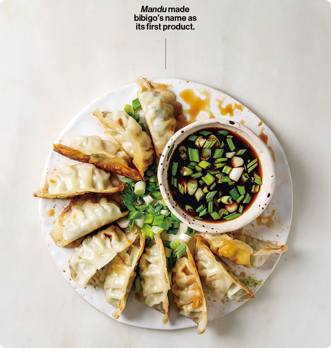 Mandu made bibigos name as its first product