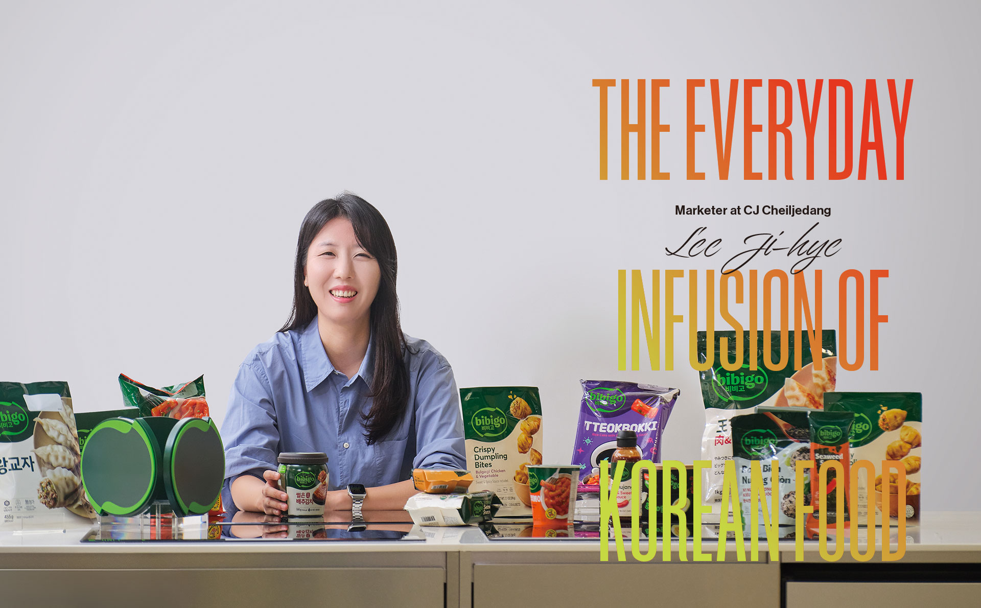 THE EVERYDAY INFUSION OF Korean food