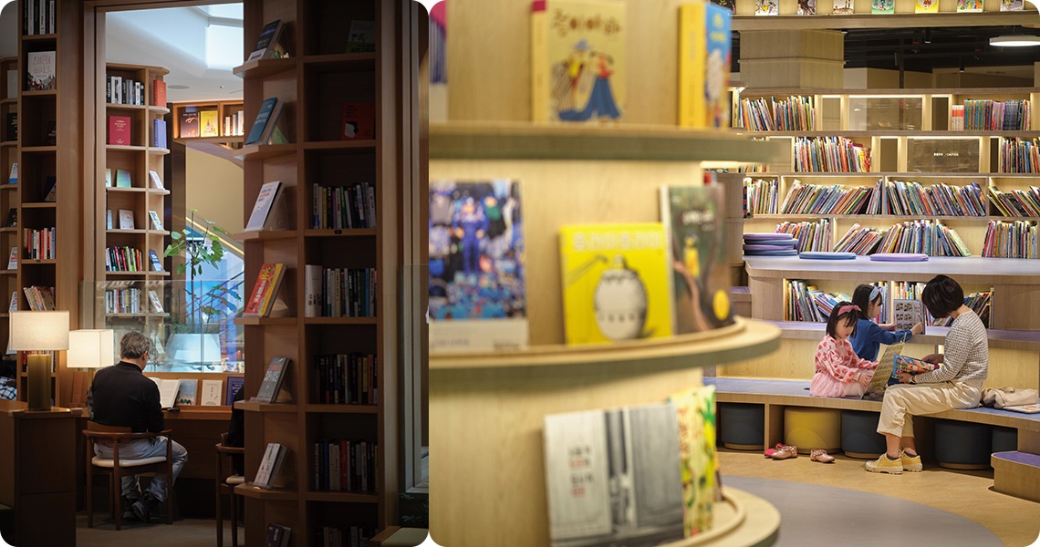 Thư viện Starfield Suwon: Thư viện sách giữa trời cao