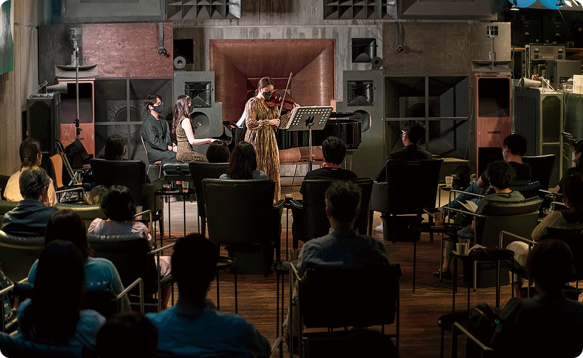 Music Space Camerata organizes monthly performances that it plans directly