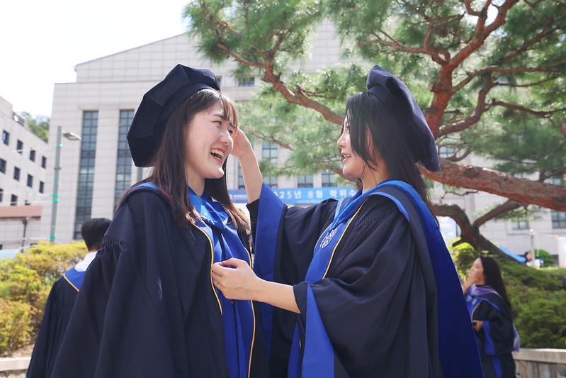 Số lượng du học sinh tại Hàn Quốc đang không ngừng tăng, dần tạo nên một cộng đồng đa văn hóa to lớn tại quốc gia này. (Ảnh: Lee Jeong Woo / Korea.net)