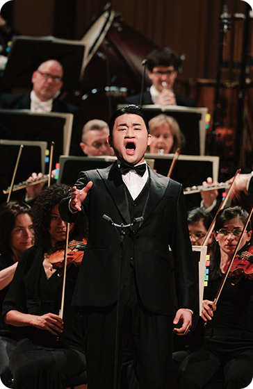 Nam trung Kim Taehan, người đoạt Giải Cuộc thi Âm nhạc Quốc tế Nữ hoàng Elisabeth 2023. © Queen Elisabeth Competition, Alexandre de Terwangne