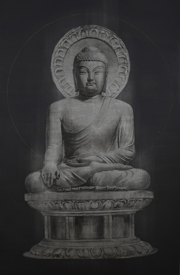 ▲ 김민 작가의 '적연명' Tác phẩm hội họa truyền thống “Jeokyeonmeyong” của tác giả Kim Min. (Ảnh: Bộ Văn hóa, Thể thao và Du lịch Hàn Quốc)