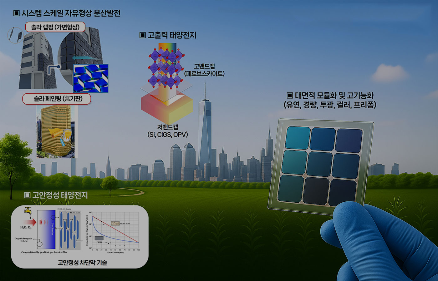 한국, 차세대 태양광 세계 첫 상용화 시동 - Chính phủ Hàn Quốc tăng tốc thương mại hóa mô-đun năng lượng mặt trời thế hệ tiếp theo