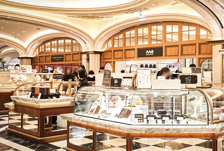 Không gian tráng miệng “SWEET PARK” tại SHINSEGAE GANGNAM, khai trương năm 2024.
© SHINSEGAE GROUP NEWSROOM