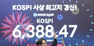코스피 6388 ‘역대 최고치’···G20 중 상승률 1위 – KOSPI 6.388 điểm, cao nhất lịch sử – Hàn Quốc đứng đầu G20 về tỷ lệ tăng trưởng 코스피 6388 '역대 최고치'···G20 중 상승률 1위 - KOSPI 6.388 điểm, cao nhất lịch sử - Hàn Quốc đứng đầu G20 về tỷ lệ tăng trưởng