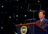 이 대통령 “오랜 전쟁 끝내야”···북한에 ‘종전 논의’ 제안 – Tổng thống Lee: “Cần chấm dứt cuộc chiến kéo dài” – đề xuất kết thúc chiến tranh với Triều Tiên ▲ 이재명 대통령이 지난 15일 서울 종로구 세종문화회관에서 열린 제81주년 광복절 경축식에서 경축사를 하고 있다. Tổng thống Lee Jae Myung phát biểu tại lễ kỷ niệm 81 năm Ngày Giải phóng diễn ra ngày 15/8 tại Trung tâm Biểu diễn Nghệ thuật Sejong, quận Jongno, Seoul. (Ảnh: Nhà Xanh - 대한민국 청와대)