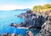#제주 Khám phá #대포주상절리대 – Vách đá lục giác kỳ vĩ do dung nham tạo nên ở Jeju 848256108 1428984422638248 5423914637166249404 n
